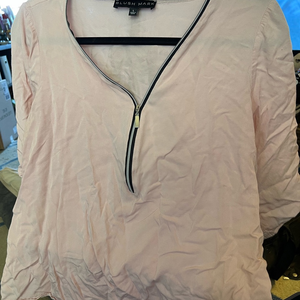 Blush Mark Shirt - L